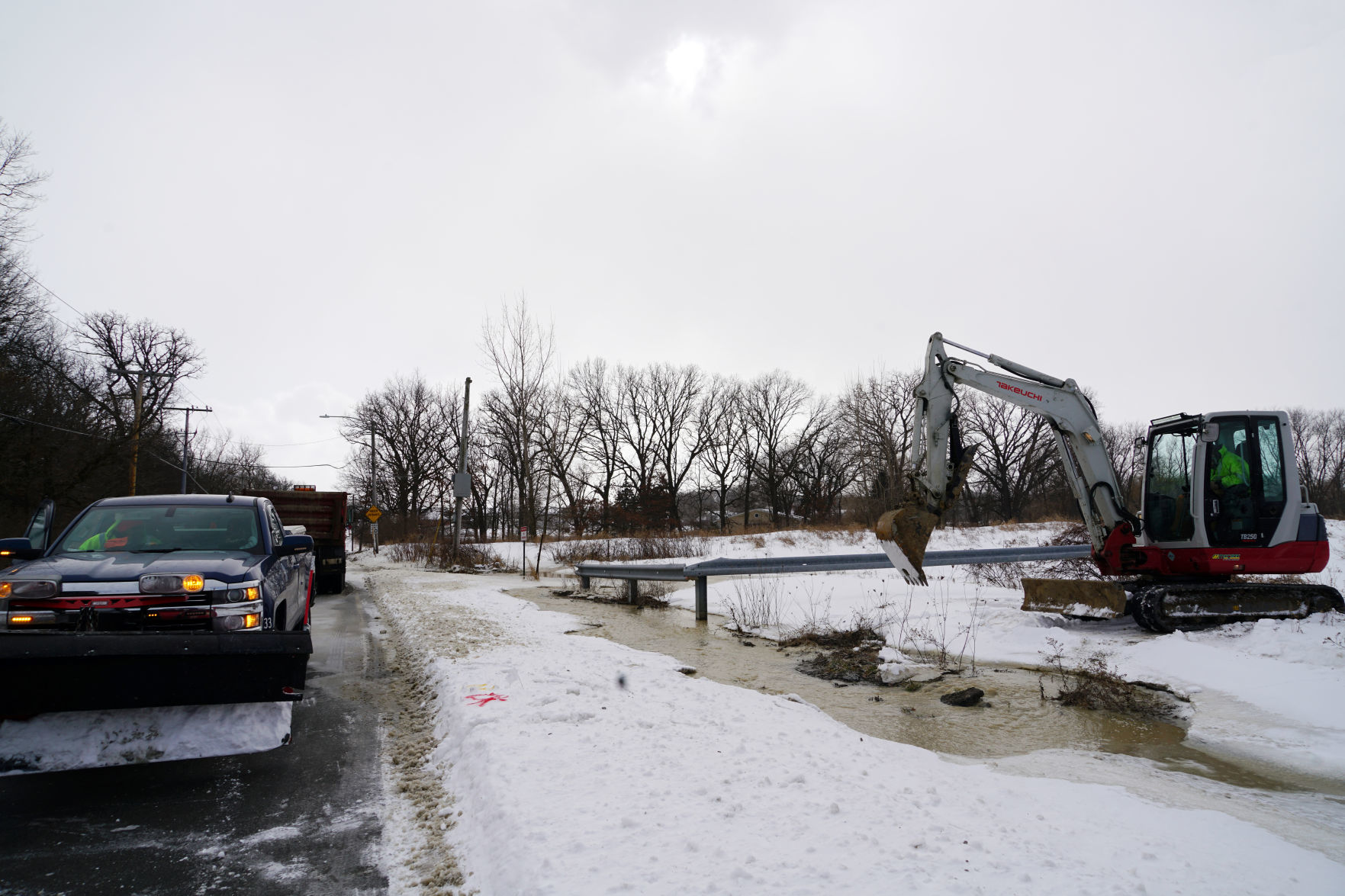 Schererville Water Main Break